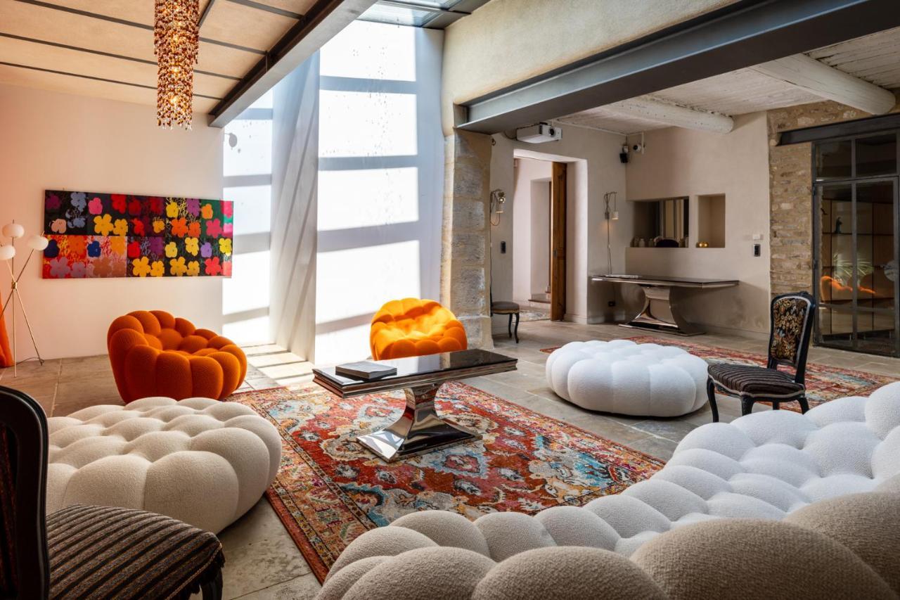 Le Clos Violette Et Le 11 D'Aglae - Hotel De Charme Design De Luxe LʼIsle-sur-la-Sorgue Dış mekan fotoğraf